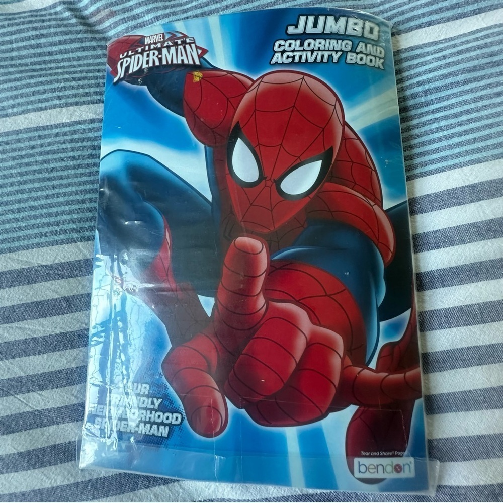 Marvel Spider-Man Jumbo Coloring & Activity Book